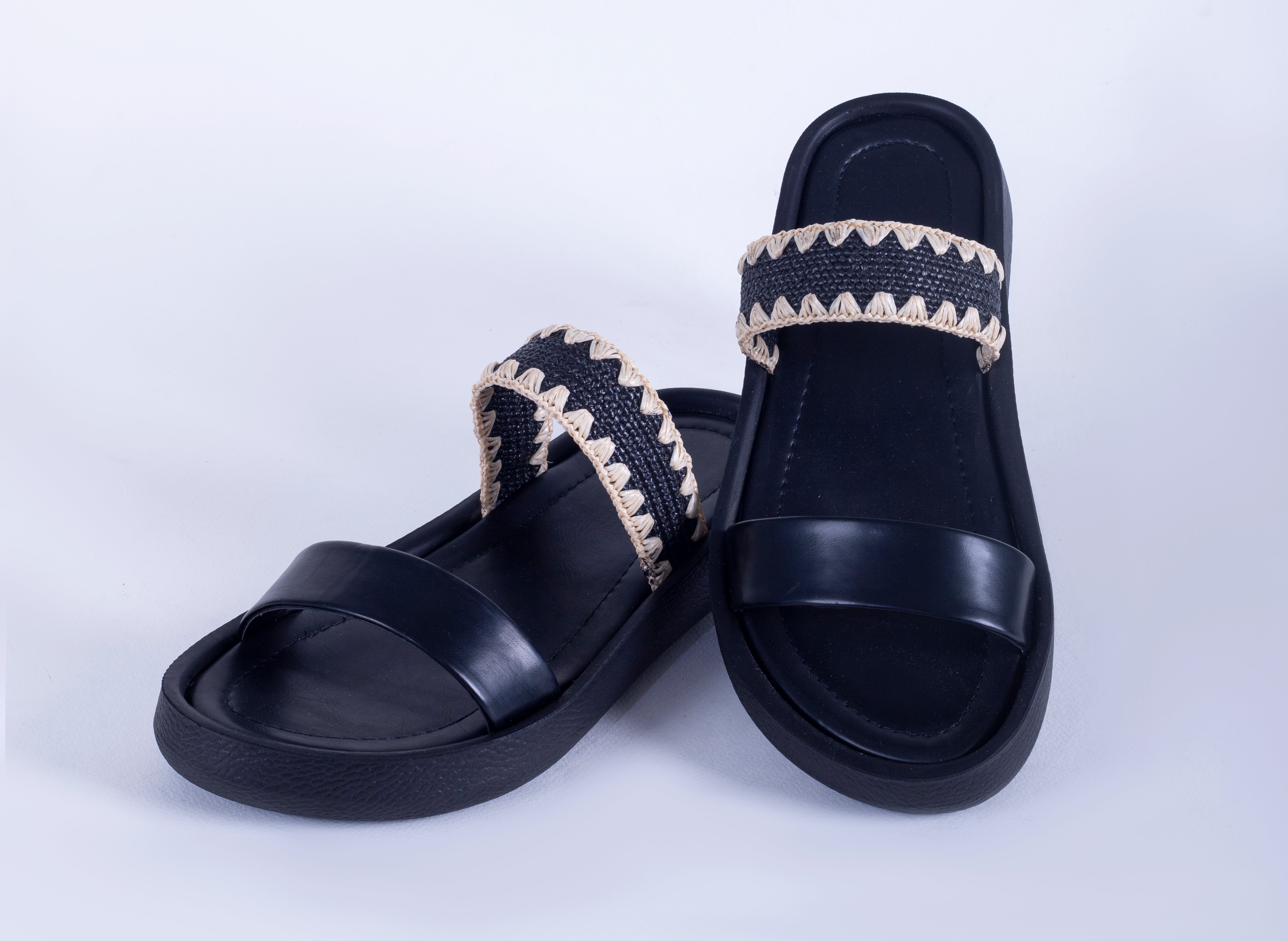 Lotfy Strapped Flat Slipper 203