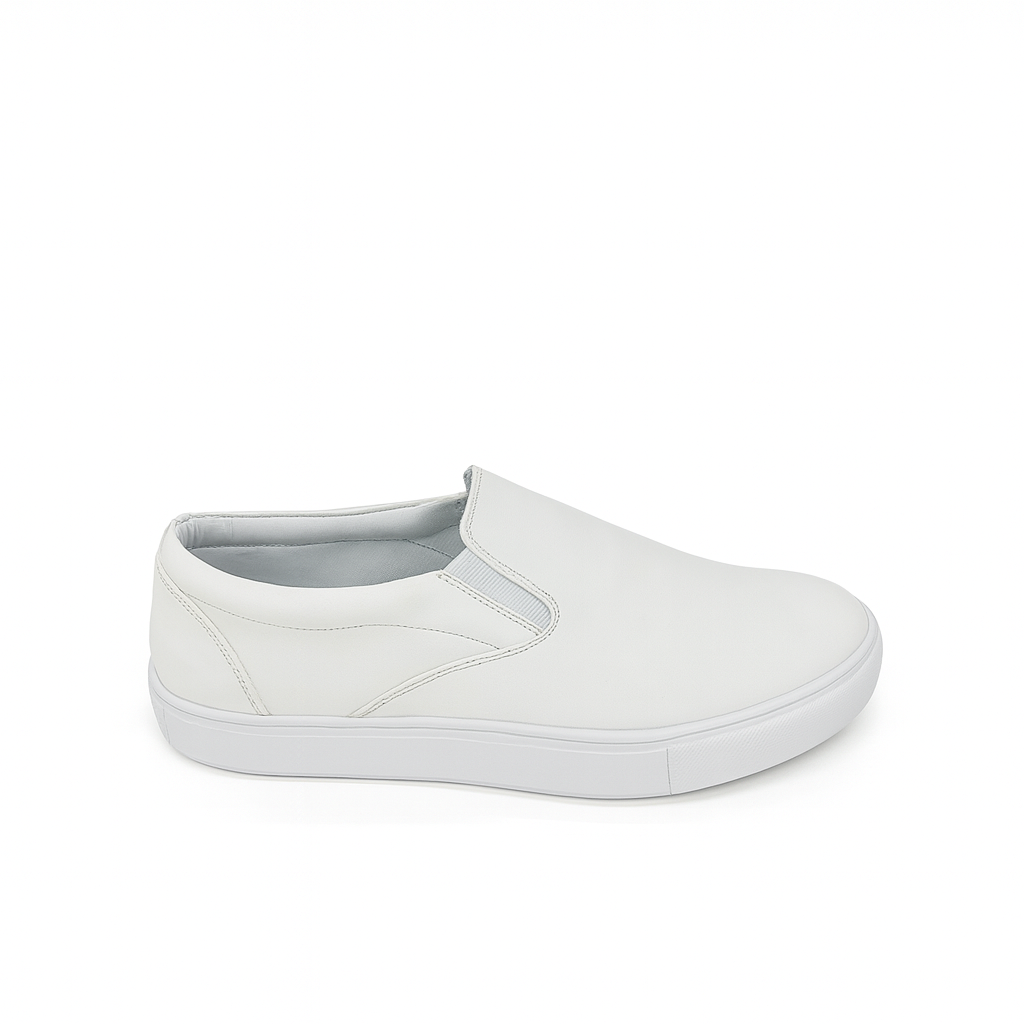 Classic Black Slip-On Sneakers