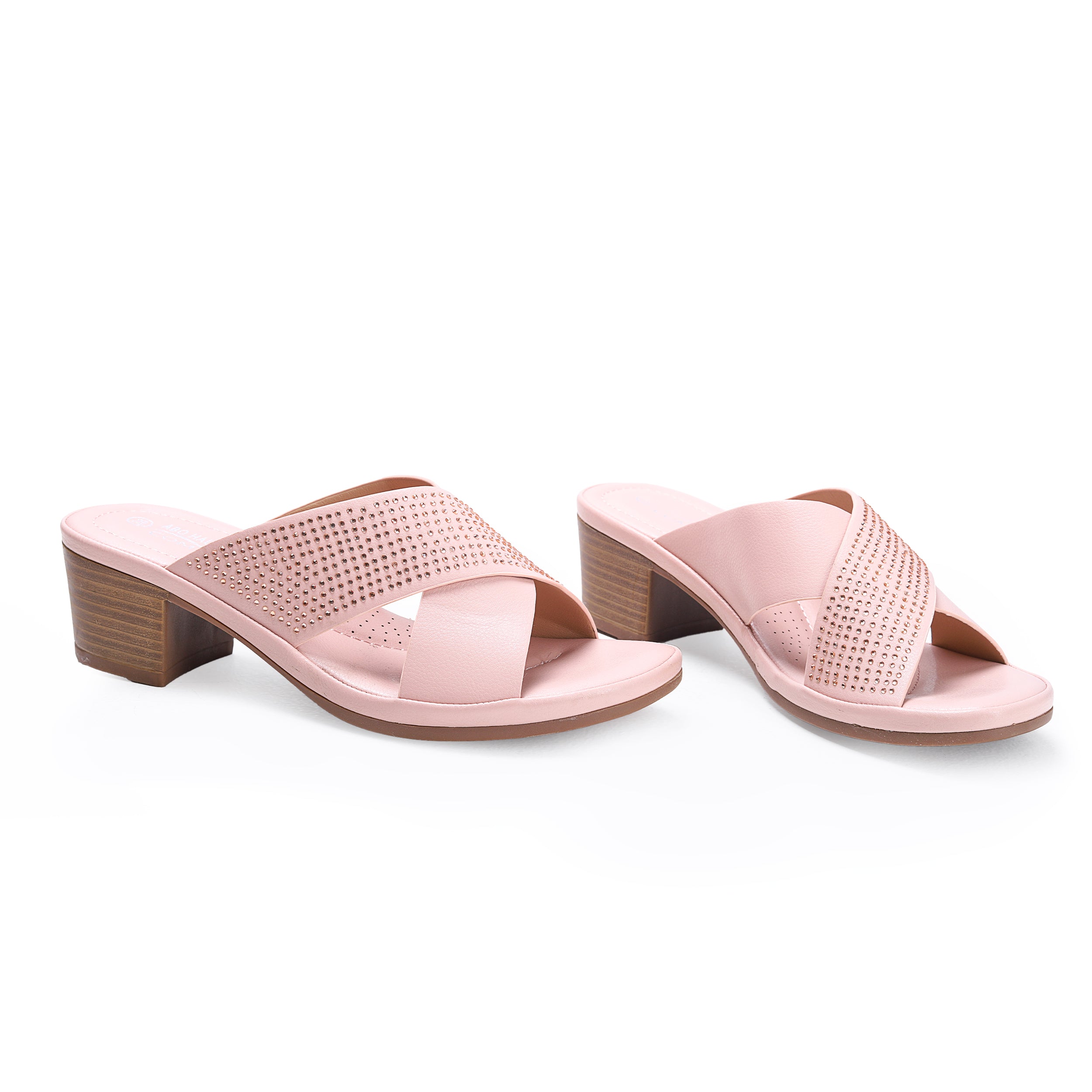 Colored Heel Slide For Women -311