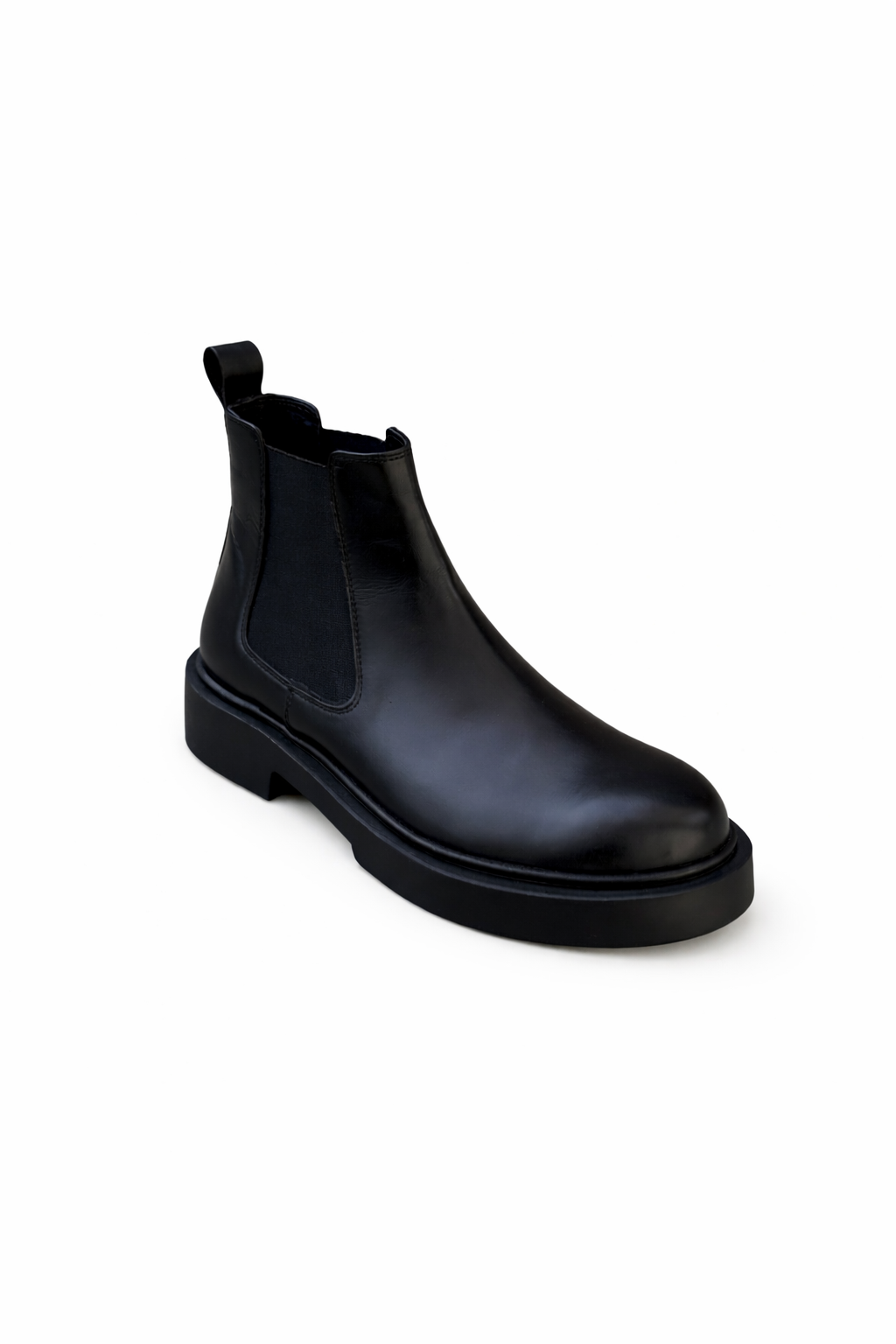 Classic Black Chelsea Boots