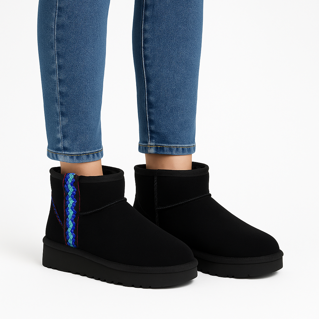 Uggs Ankle  Boot For Women M270 Black