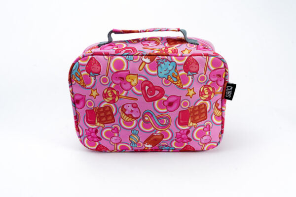 Pink Candies Big And Basic Lunch Bag