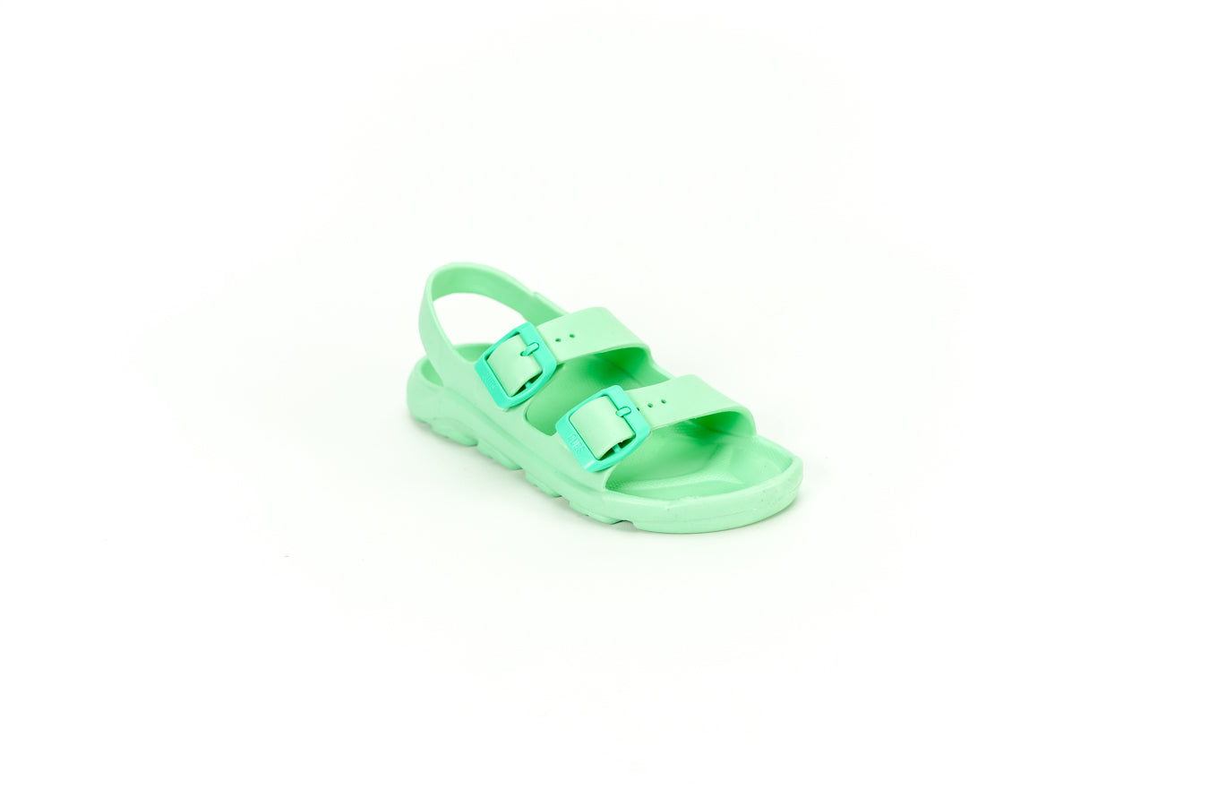 mint green girls safari sandal