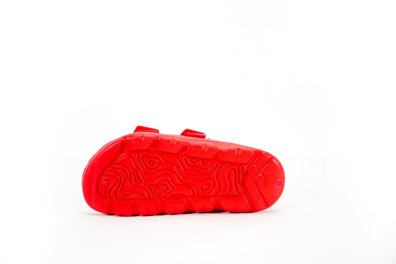 Red kids safari sandal