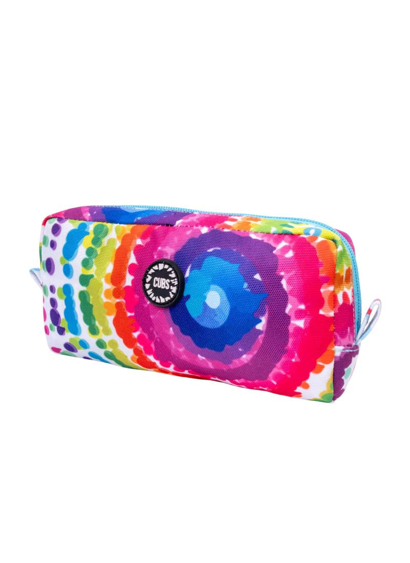 Tie Dye Spiral Pencil case