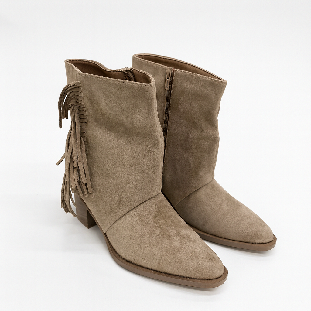 Suede Ankle Boot For Women P6