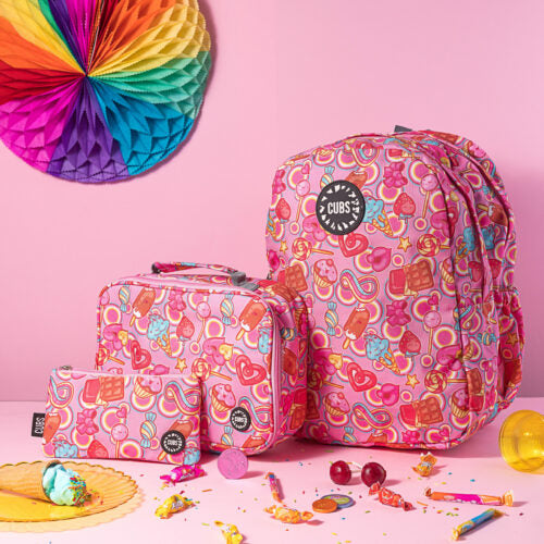 Pink Candies Big And Basic Backpack