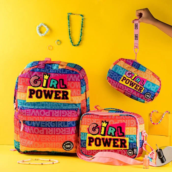 Power Girl Stripes Pencil Case