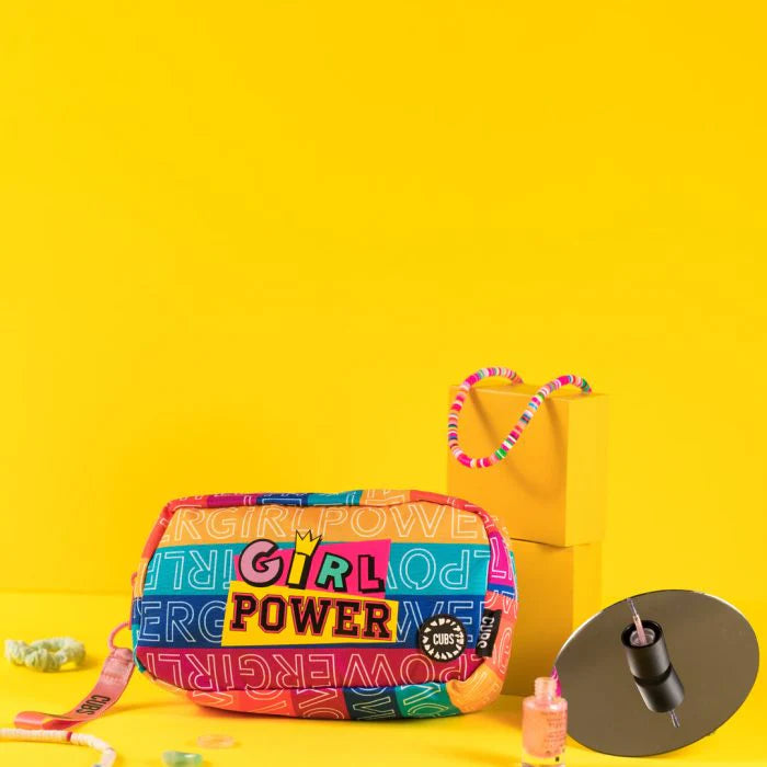 Power Girl Stripes Pencil Case
