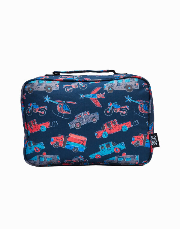 Cars And Trucks Big And Basic Lunch Bag