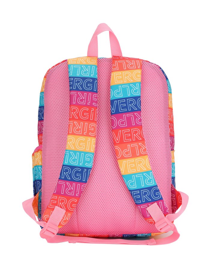 Power Girl Stripes Junior Student Backpack
