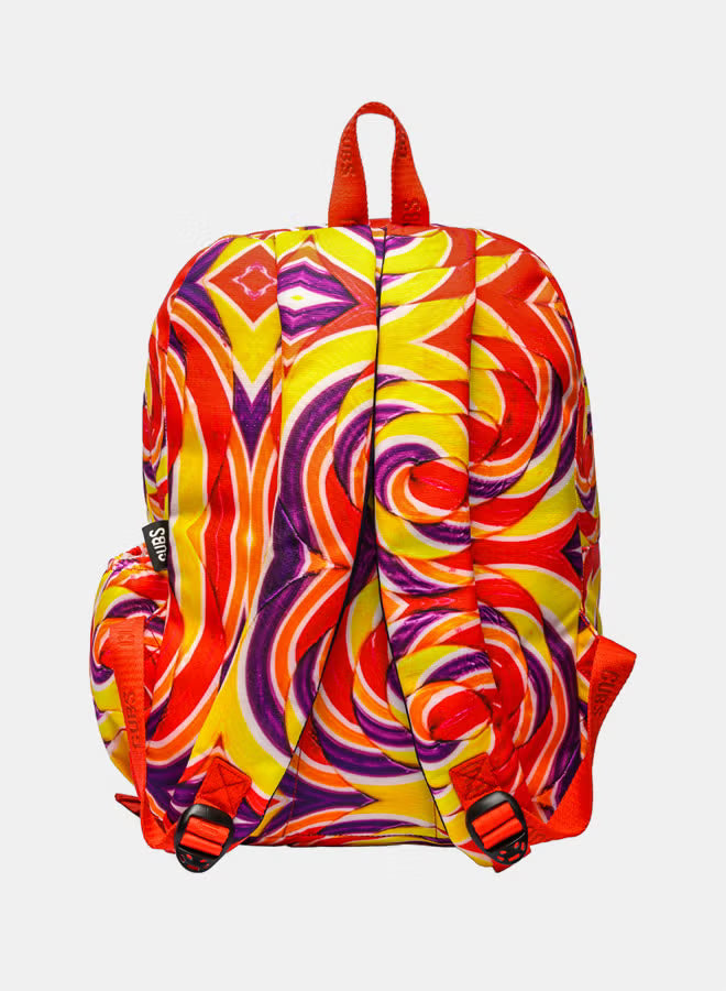 Purple & Red Candy Cane backpack