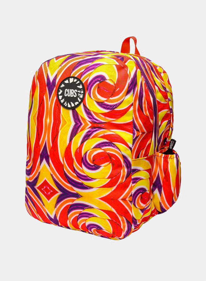Purple & Red Candy Cane backpack