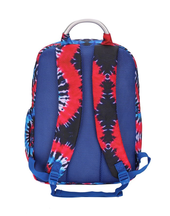 Two Tone Blue Tie Dye Senior Student Backpack