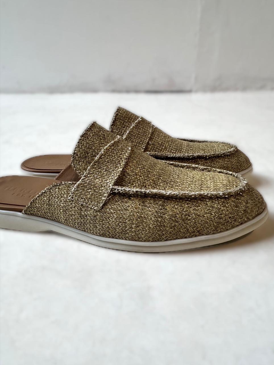 Heritage Mule Natural Raffia For Men 305