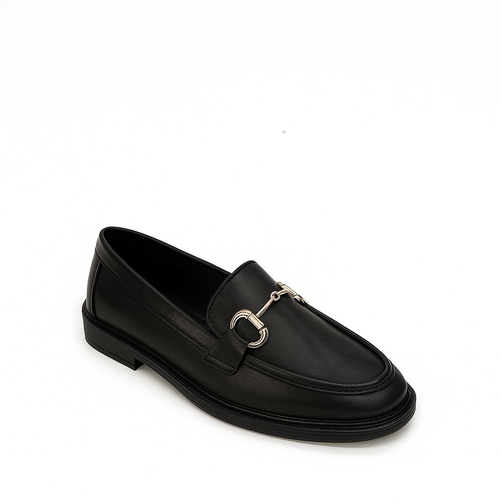 Loafers Flat Women 518 Black