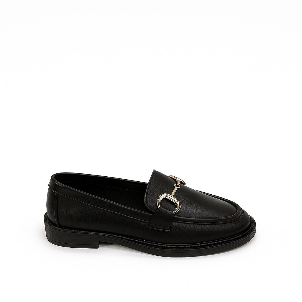 Loafers Flat Women 518 Black