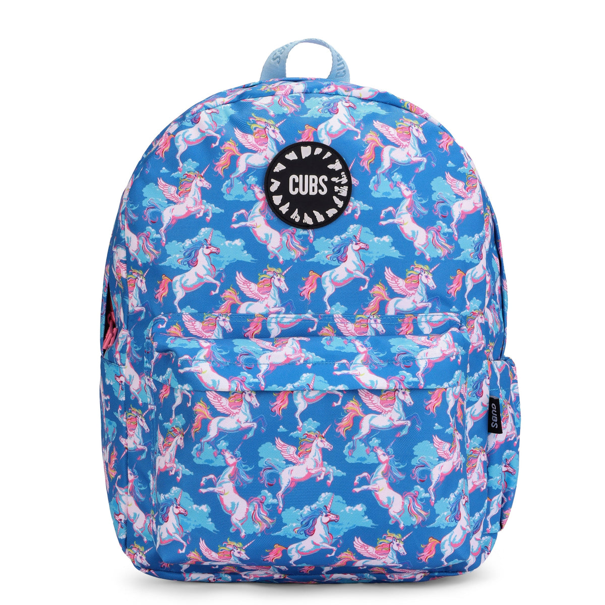 Cubs junior school backpack with unicorn angel print, 28L