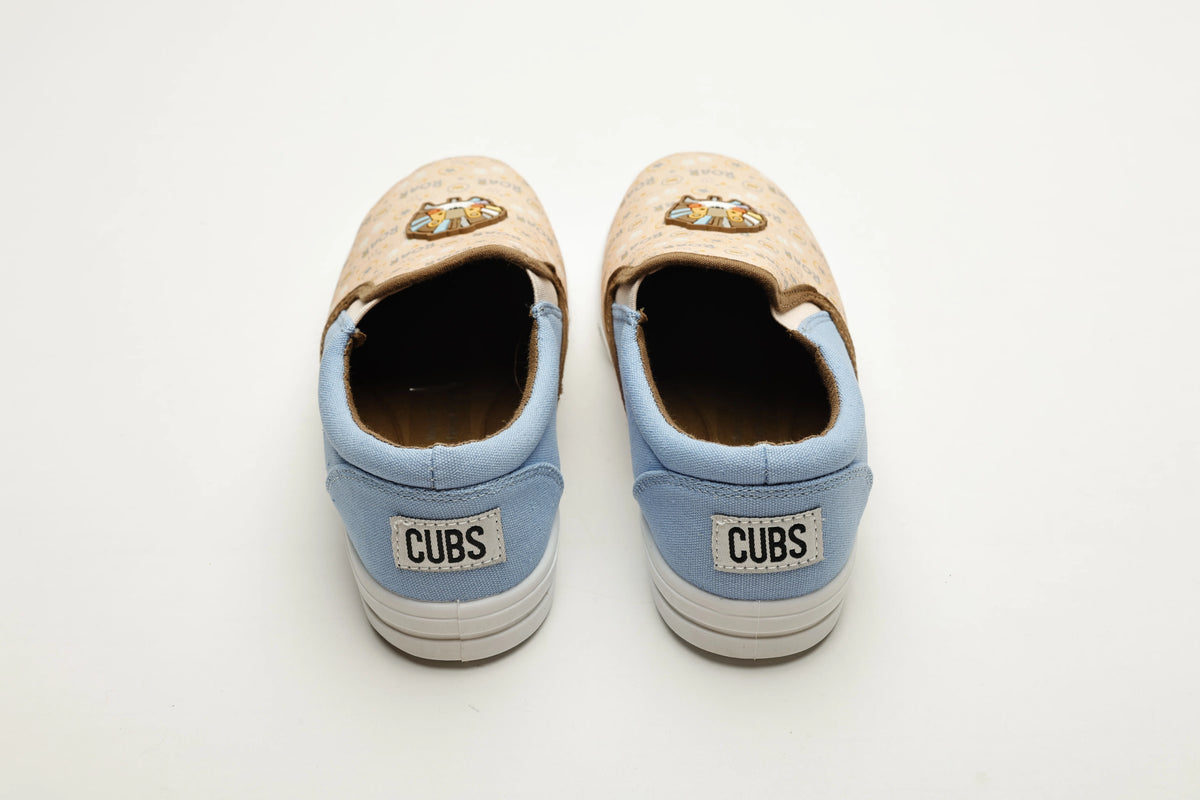 Cubs kids' ballerina flats in beige