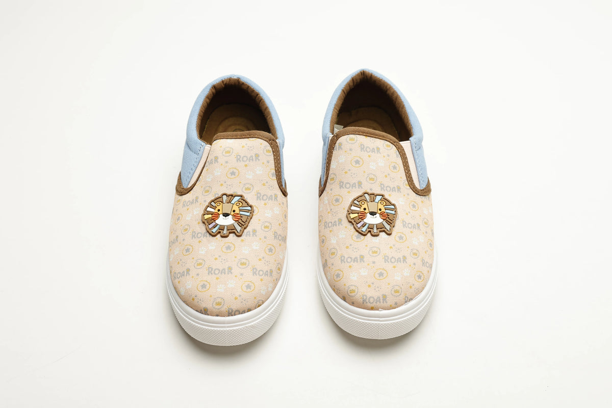 Cubs kids' ballerina flats in beige