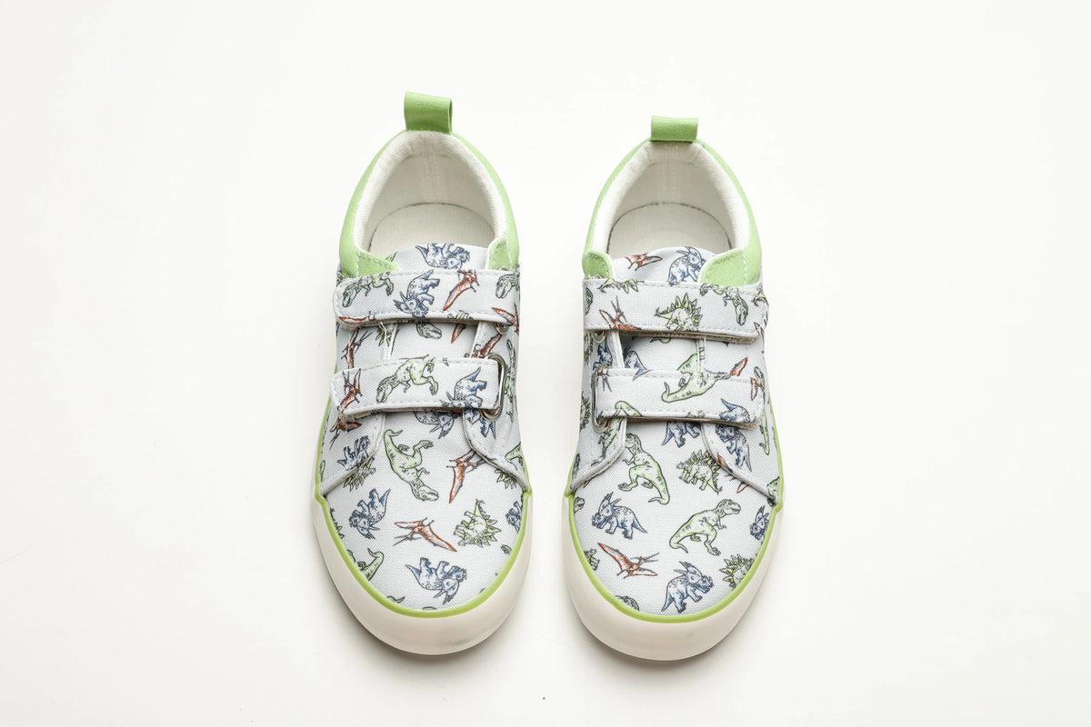 Cubs kids' ballerina flats in green