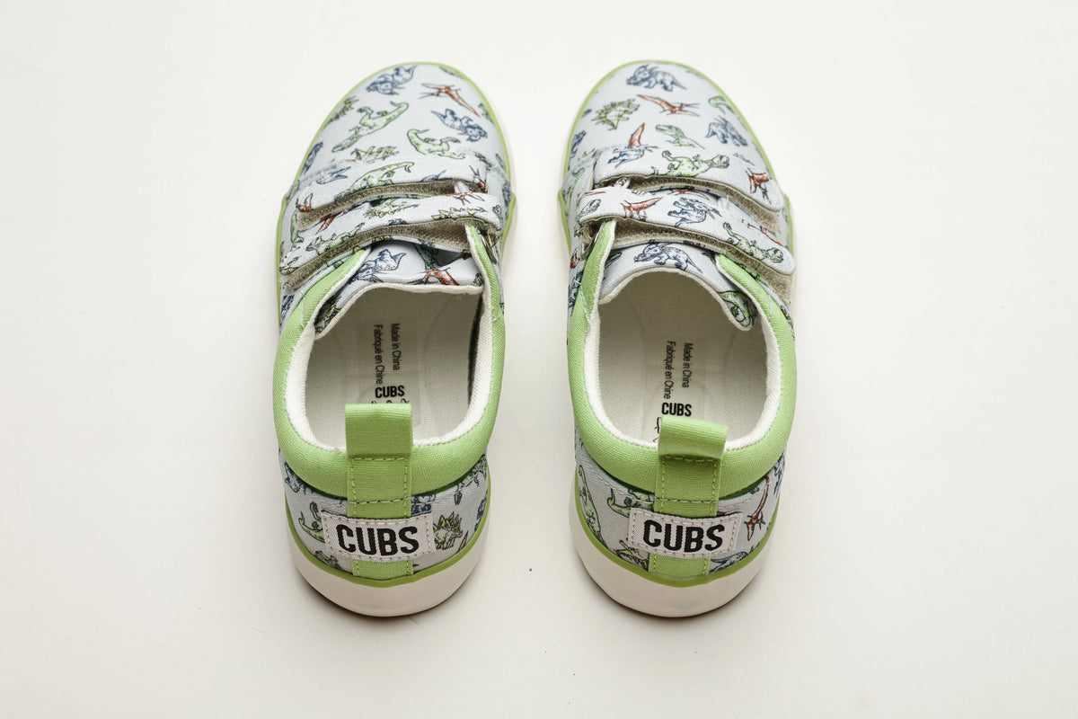 Cubs kids' ballerina flats in green