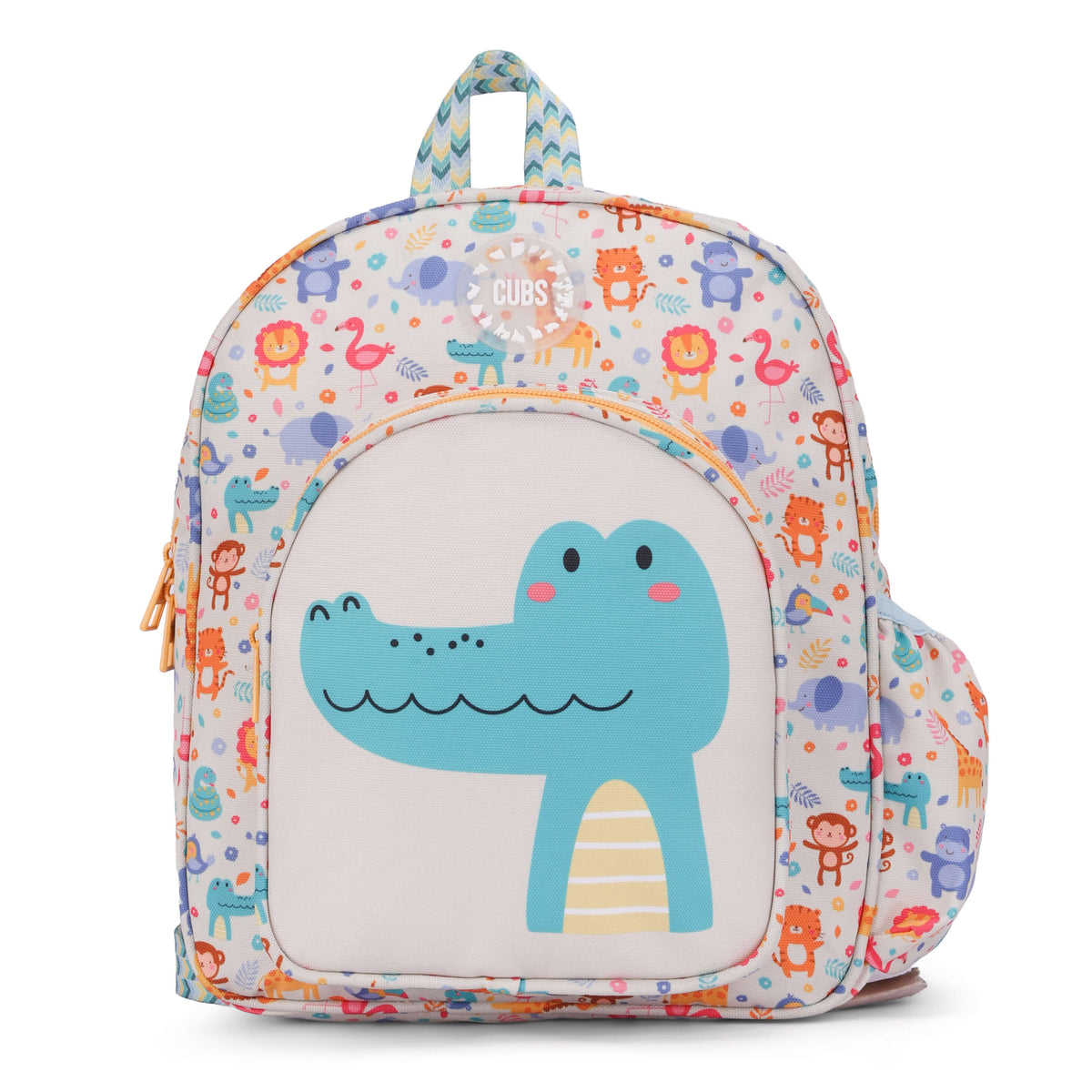 Cubs nursery backpack with baby crocodile print, 18L