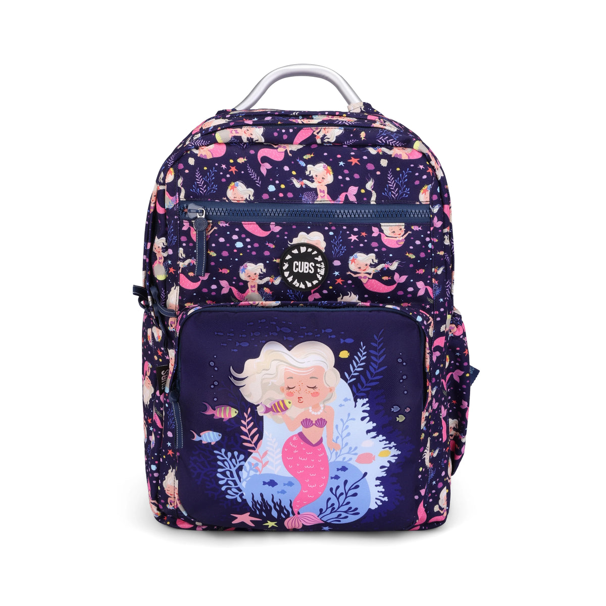 Cubs senior school backpack with mermaid print