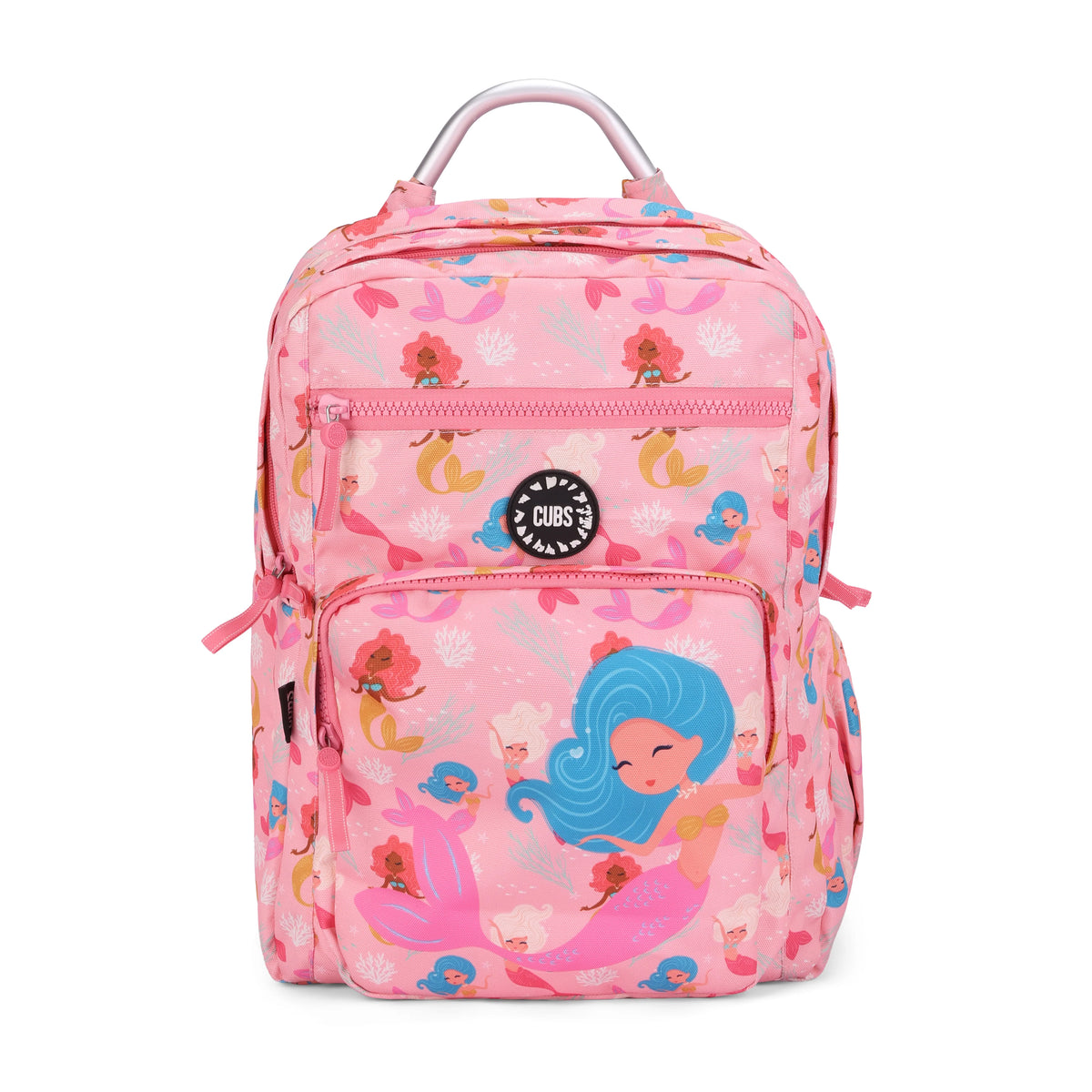 Cubs senior school backpack with under-the-sea mermaid print