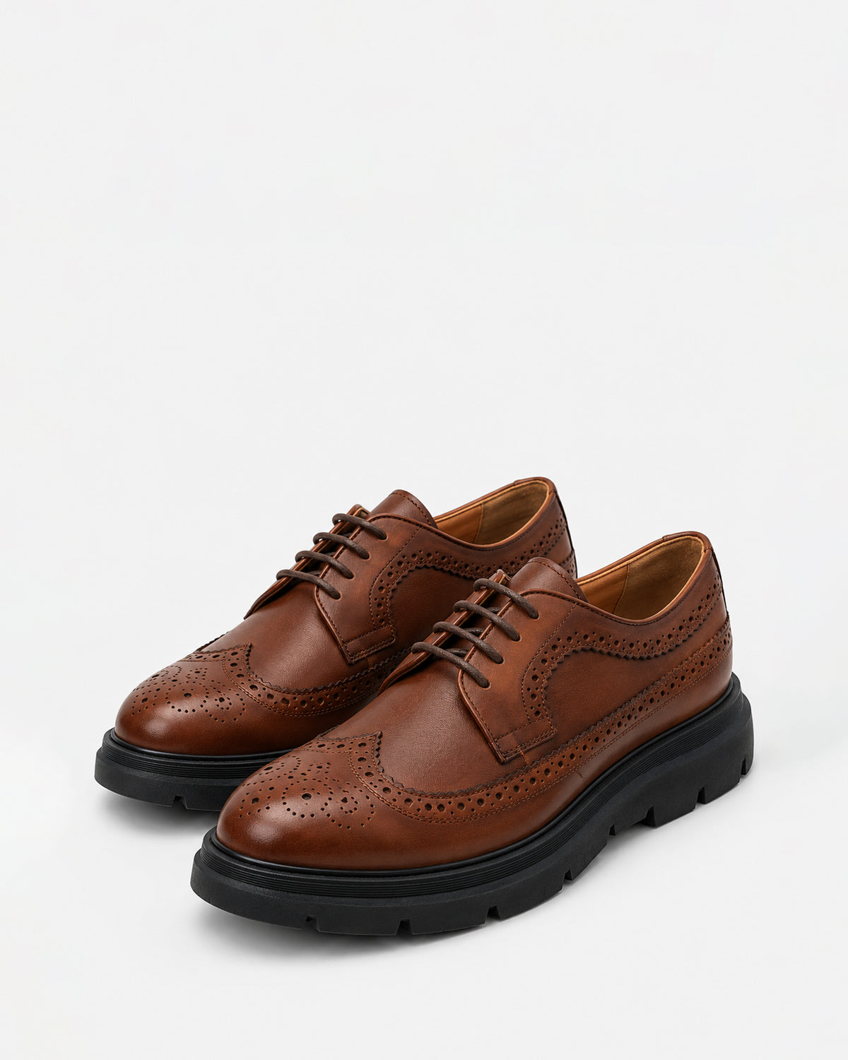 Lotfy Men's Leather Brogue Shoe 97051-103002 Havan