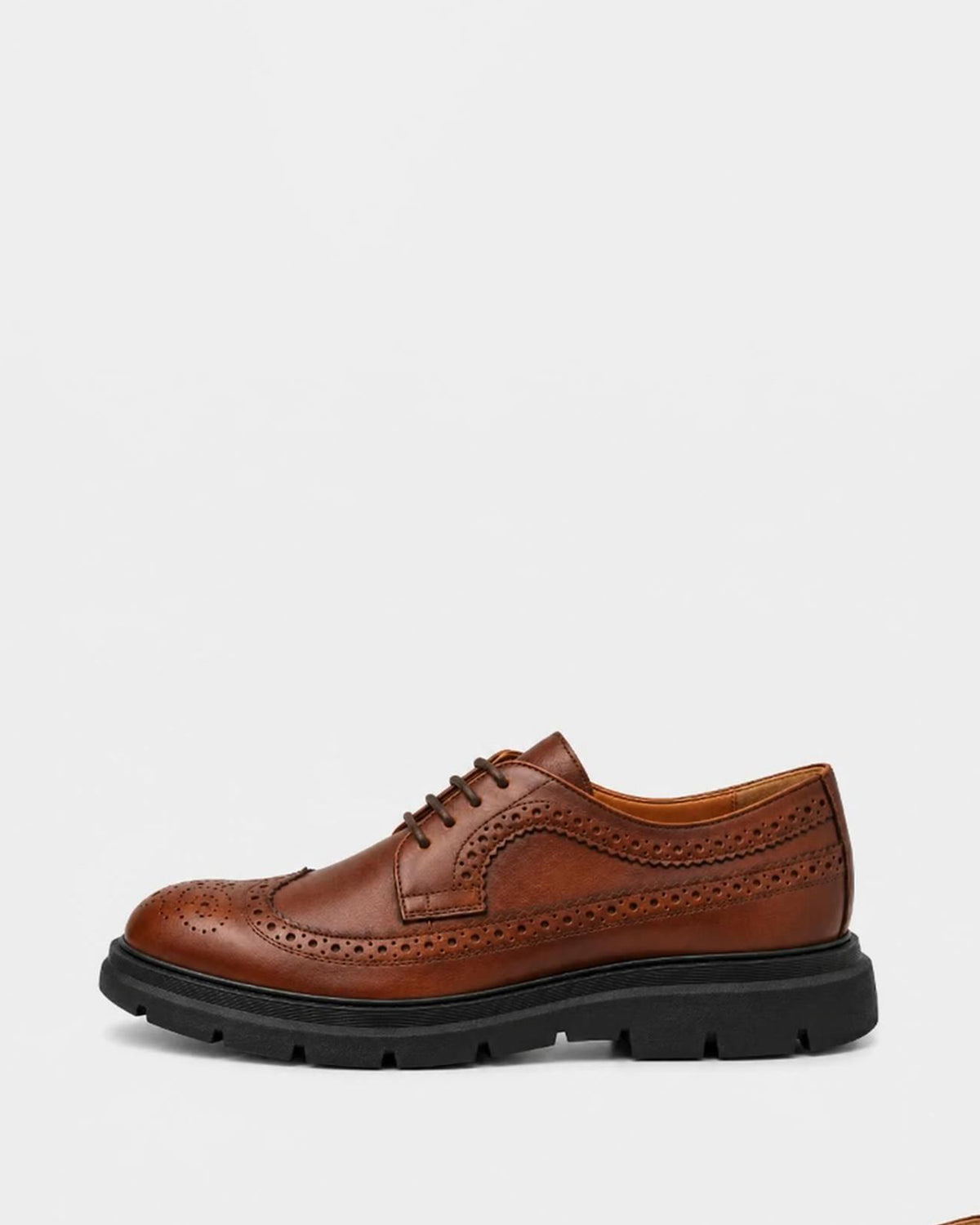 Lotfy Men's Leather Brogue Shoe 97051-103002 Havan