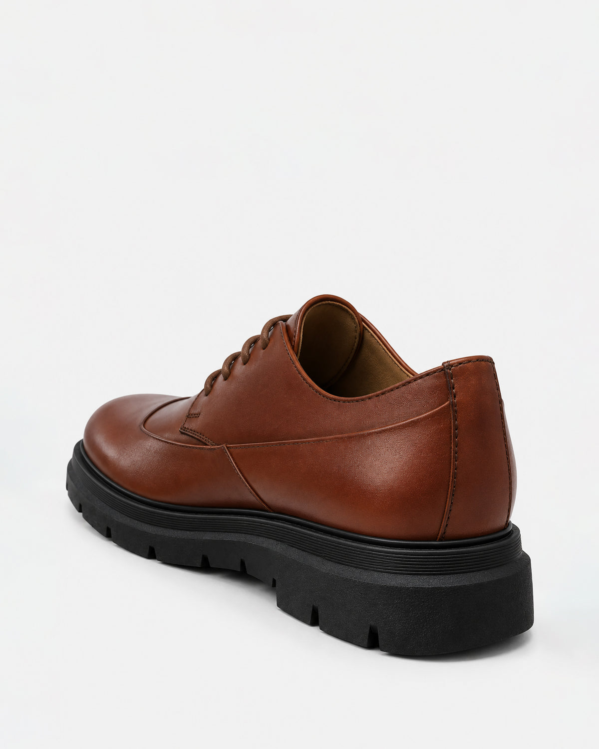 Lotfy Men's Leather Derby Shoe 97051-103001 Hazelnut