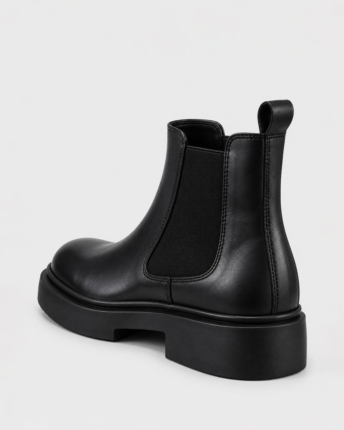 Lotfy Men's Leather Chelsea Boot 97051-112503 Black