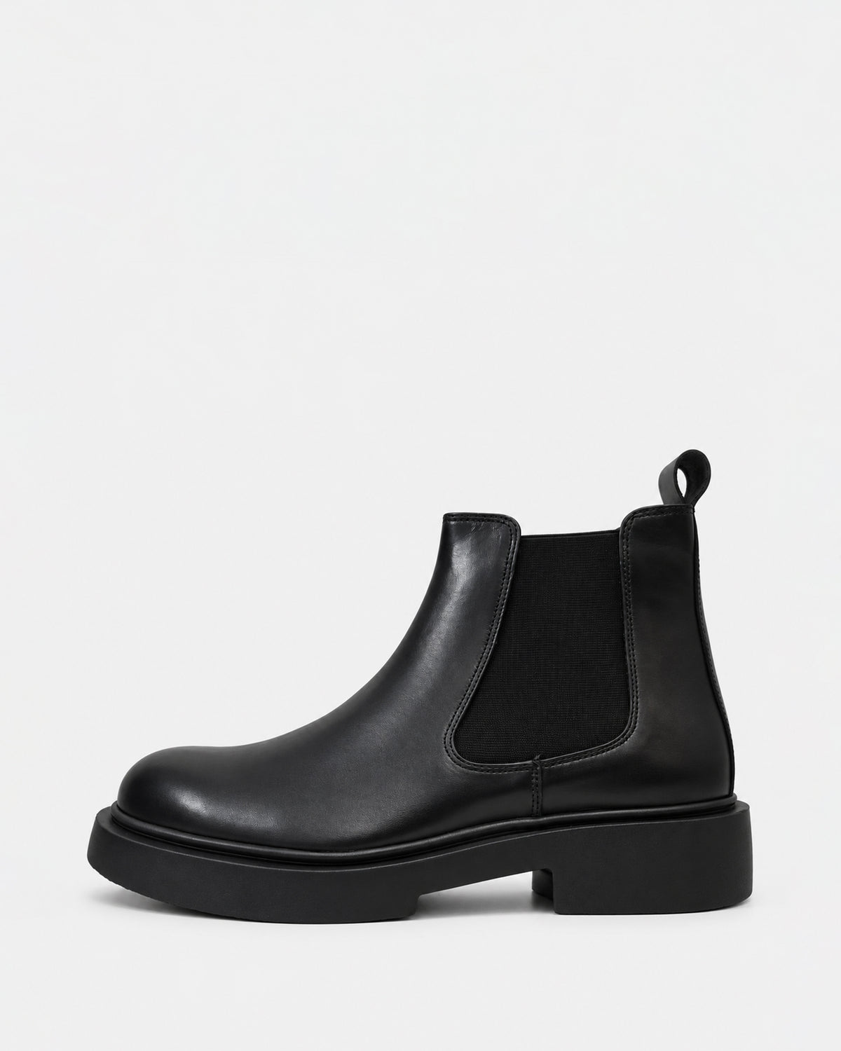 Lotfy Men's Leather Chelsea Boot 97051-112503 Black