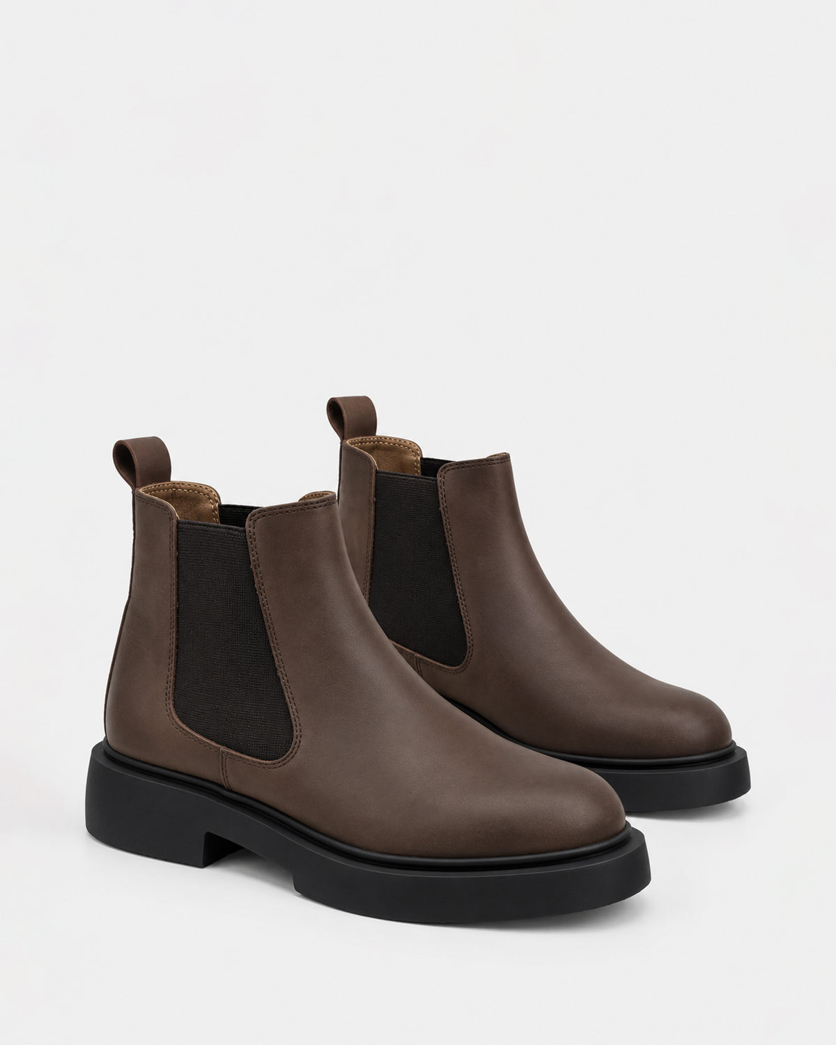 Lotfy Men's Leather Chelsea Boot 97051-112503 Brown Oiled