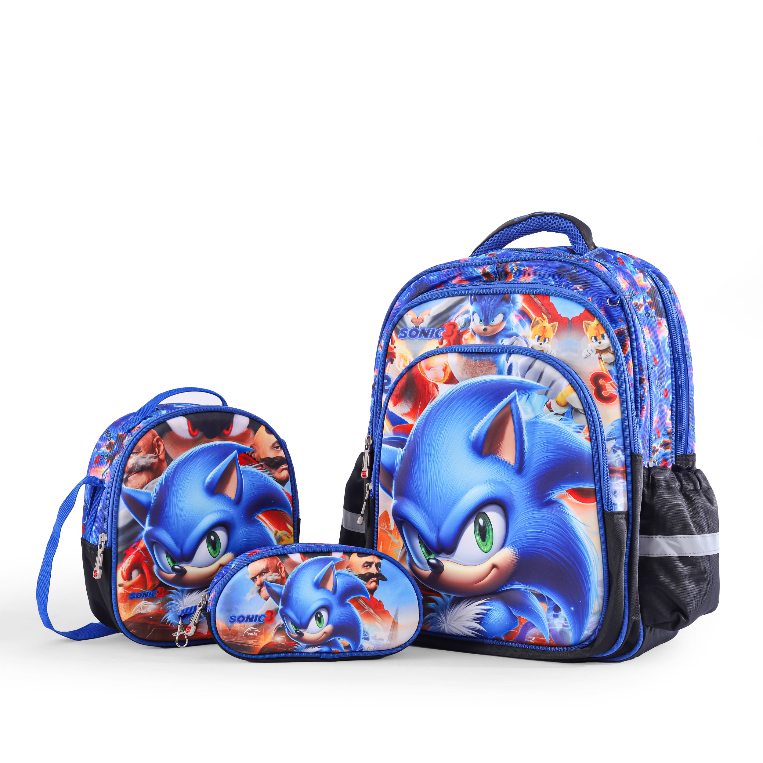 Sonic the Hedgehog Kids Backpack – Blue 96836-8-96836-9