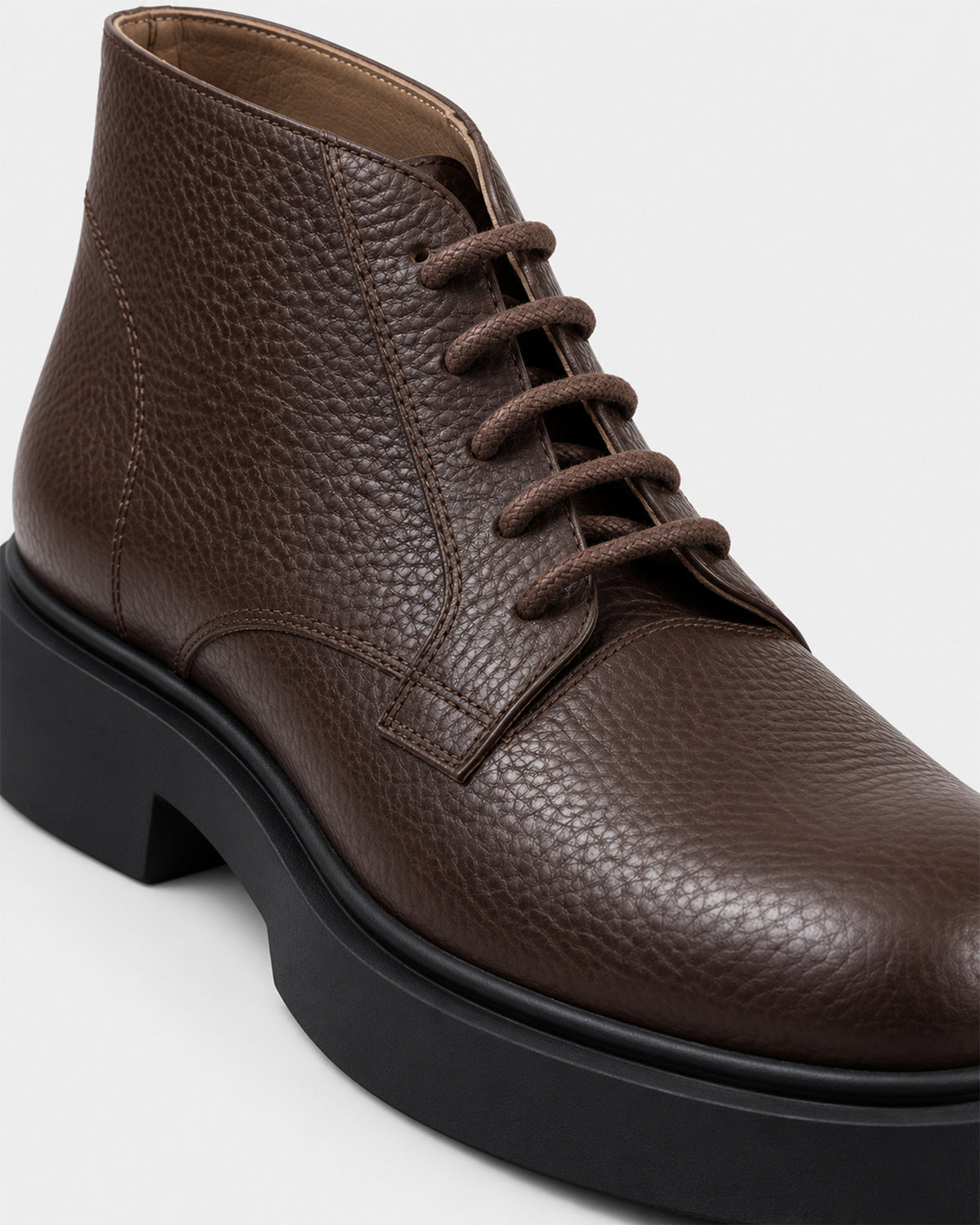 Lotfy Men's Leather Chukka Boot 97051-112502 Brown