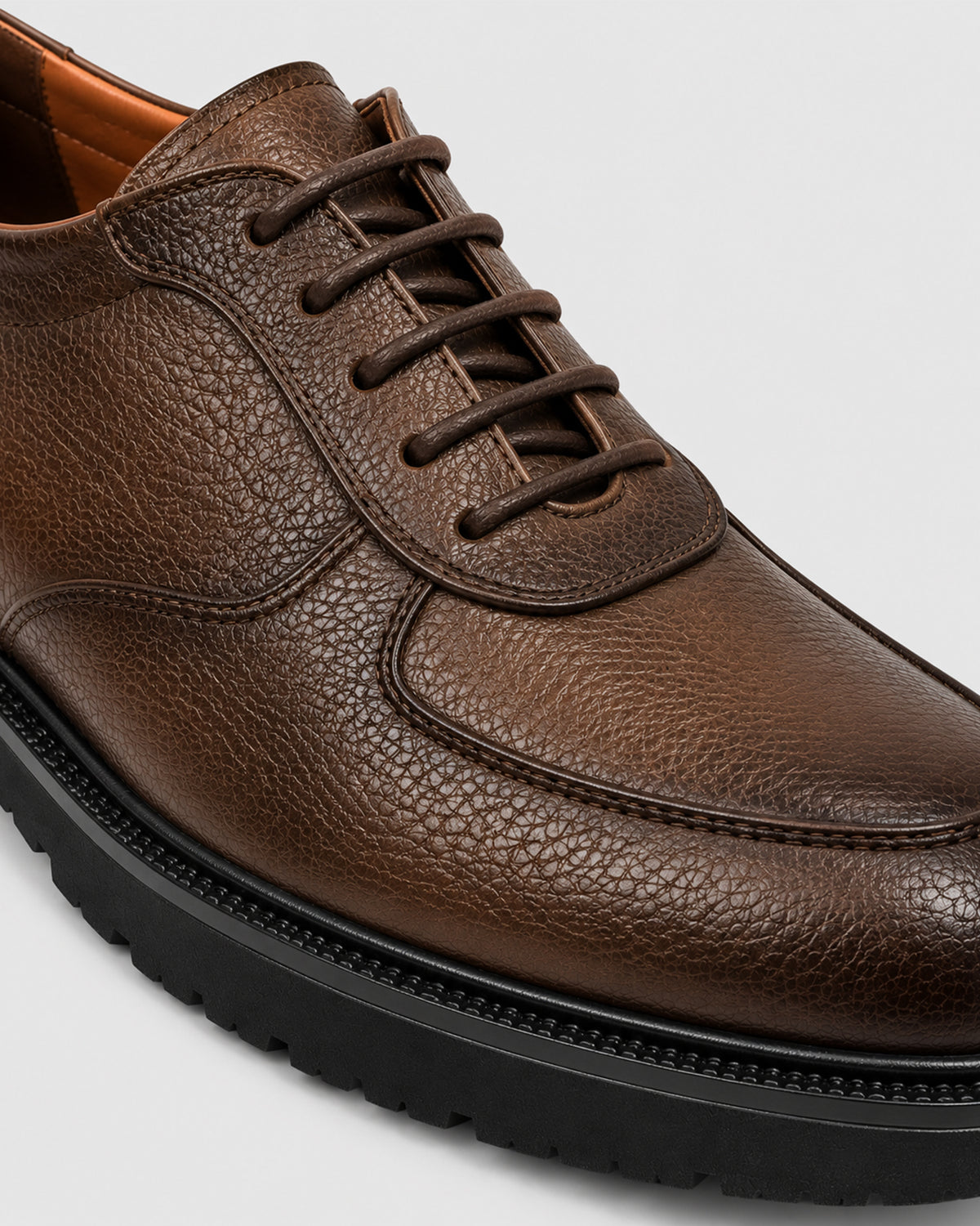 Men's Leather Lace-Up Shoe – Havan