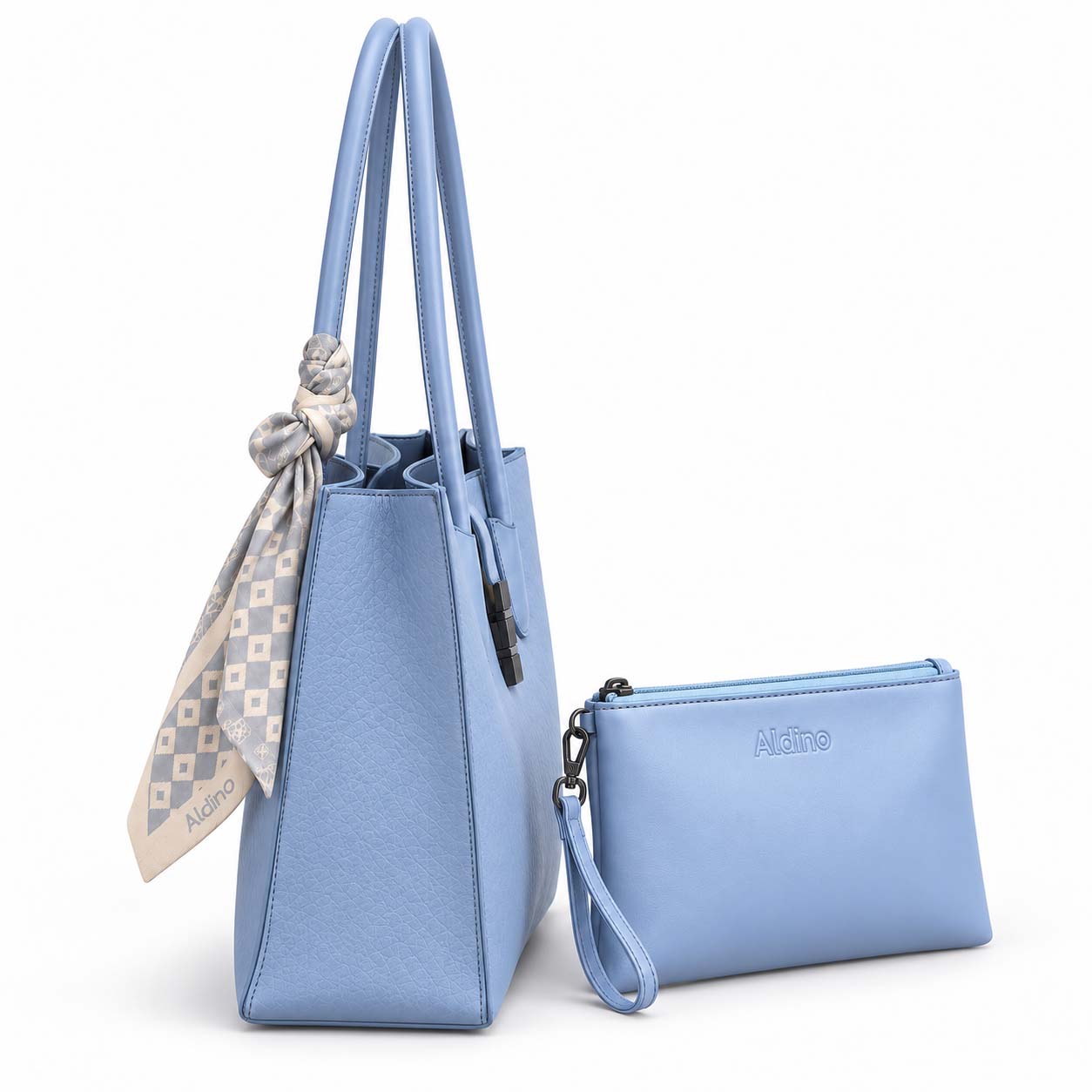 Light Blue Patterned 3