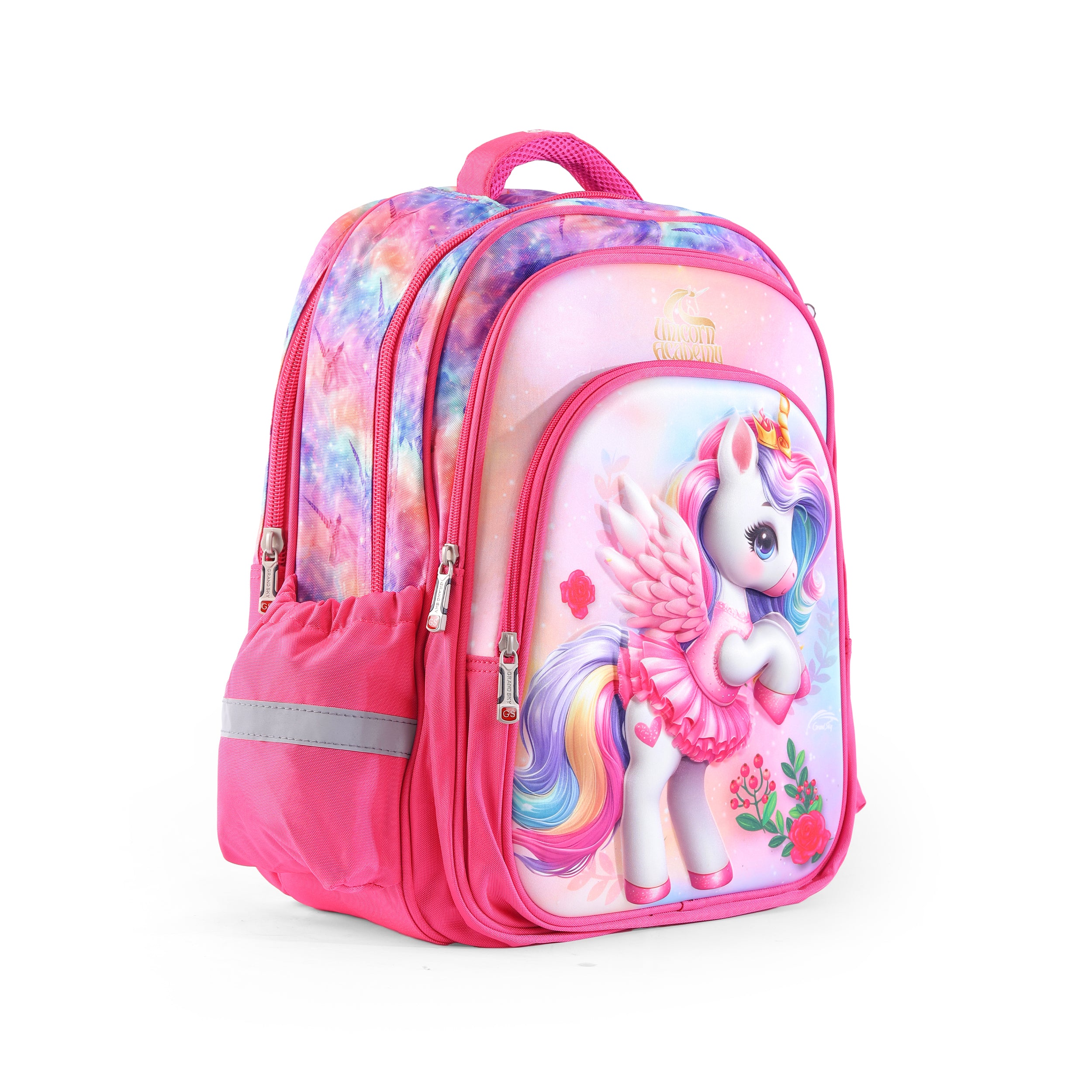 Winged Unicorn Kids Backpack – Pink 96836-8