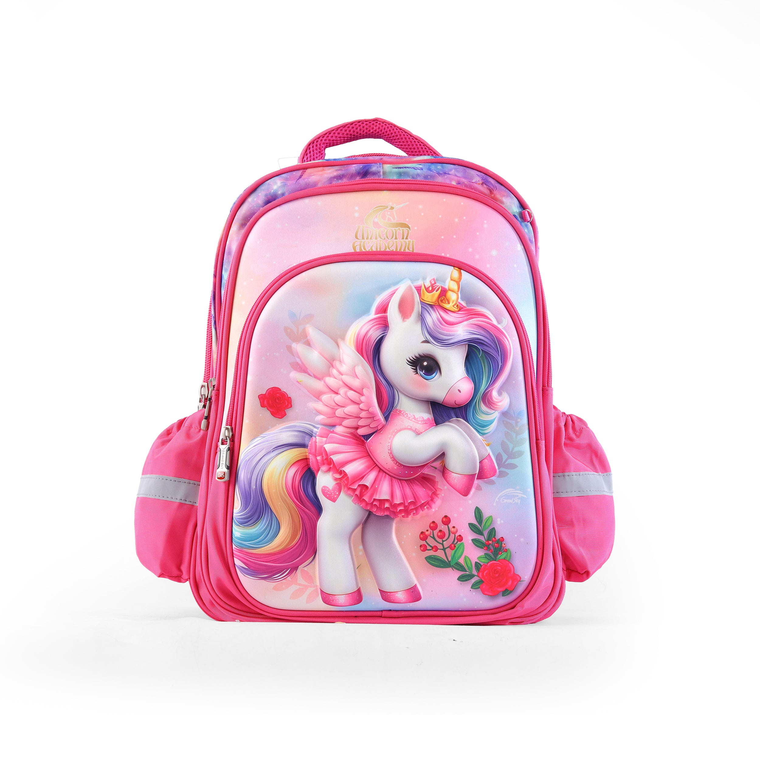 Winged Unicorn Kids Backpack – Pink 96836-8