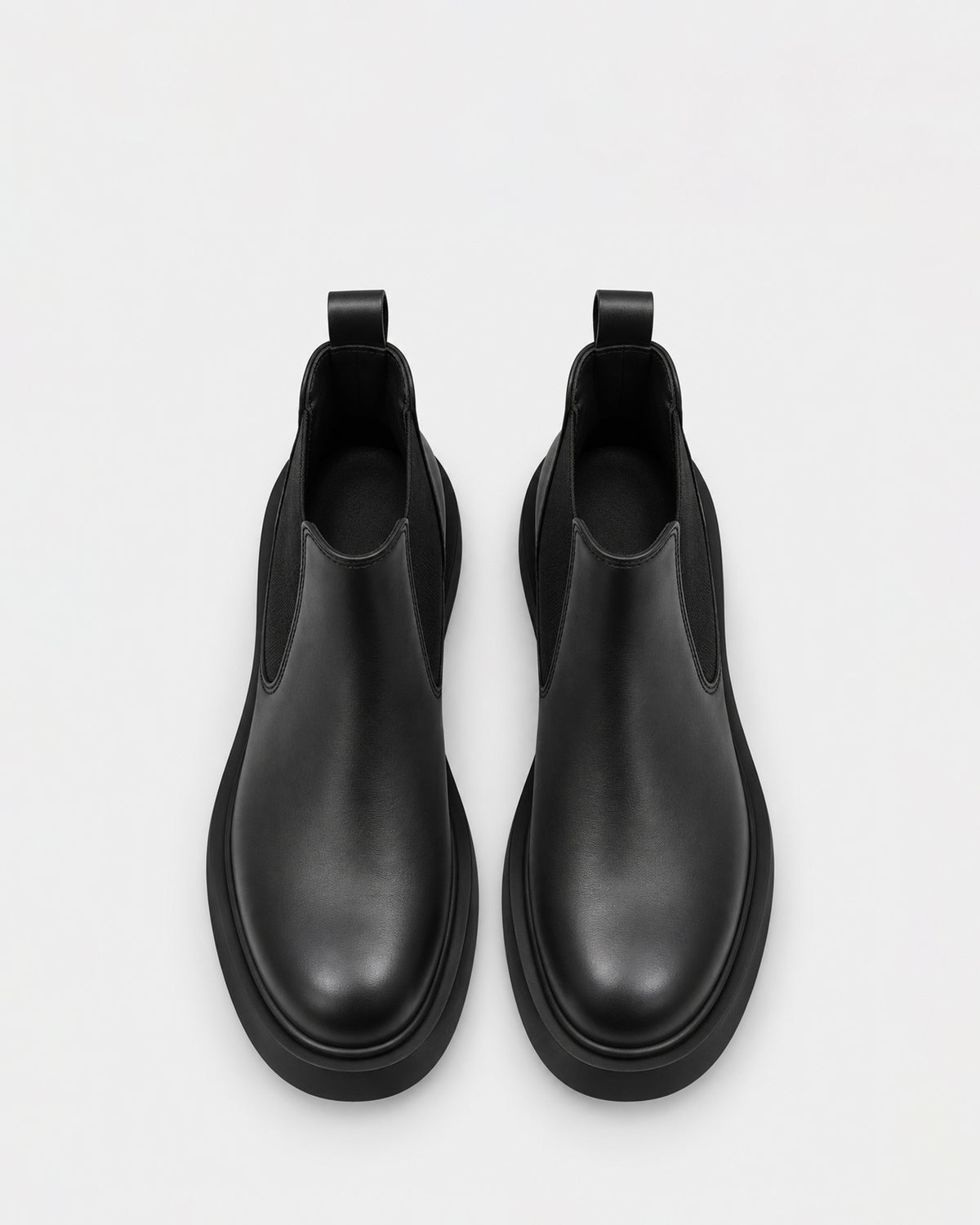 Lotfy Men's Leather Chelsea Boot 97051-112503 Black