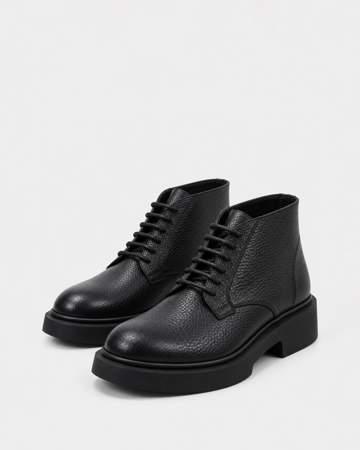 Lotfy Men's Leather Chukka Boot 97051-112502 Black