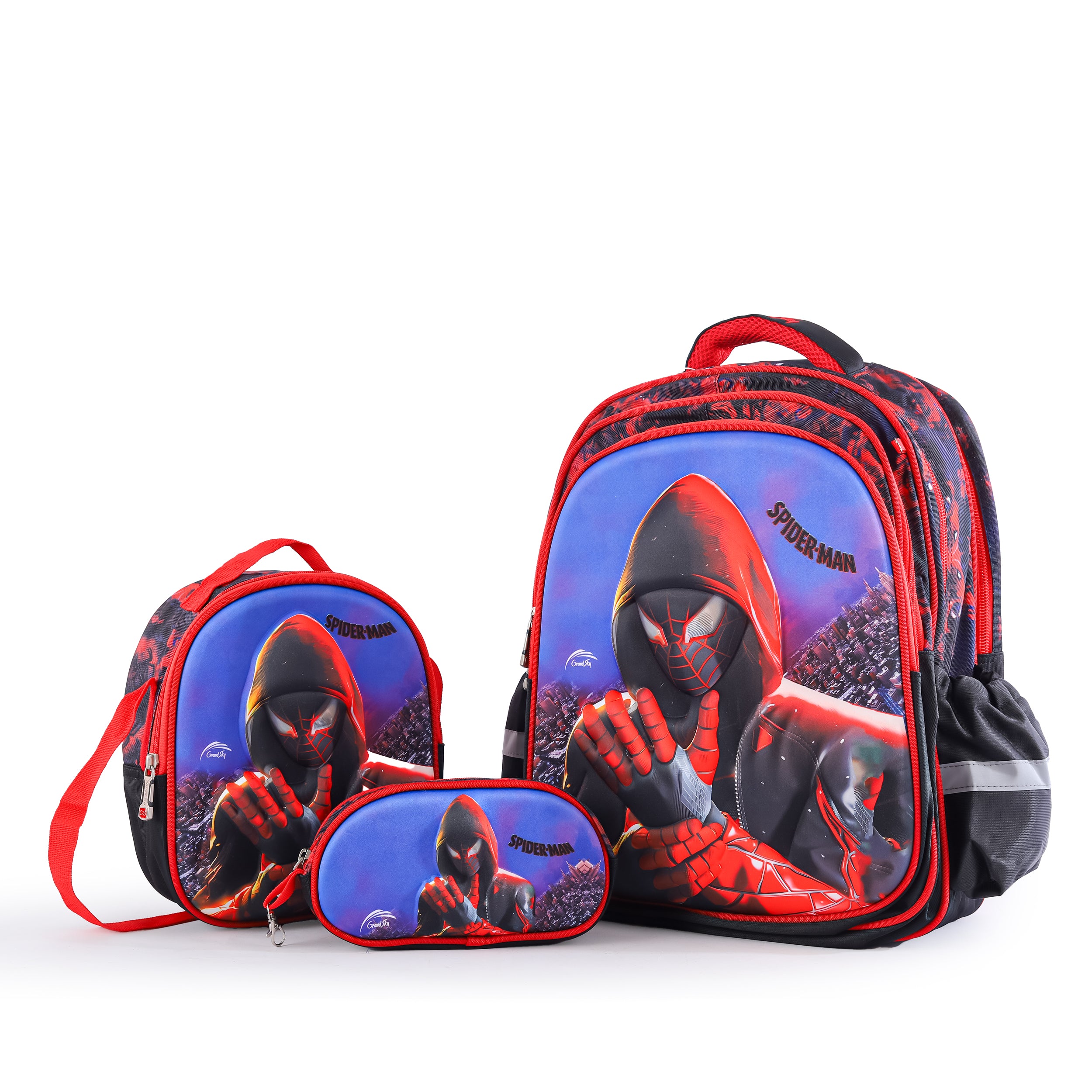 Spider-Man Kids Backpack – Black & Red 96836-8-96836-9
