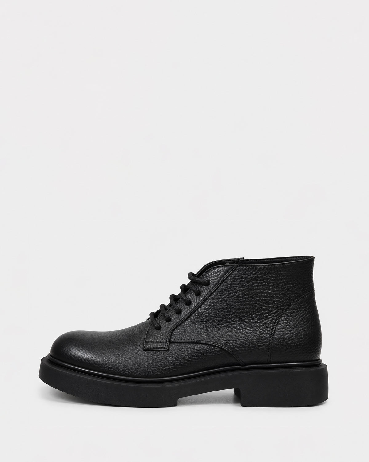 Lotfy Men's Leather Chukka Boot 97051-112502 Black