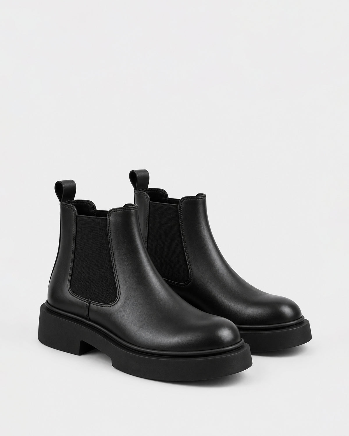 Lotfy Men's Leather Chelsea Boot 97051-112503 Black