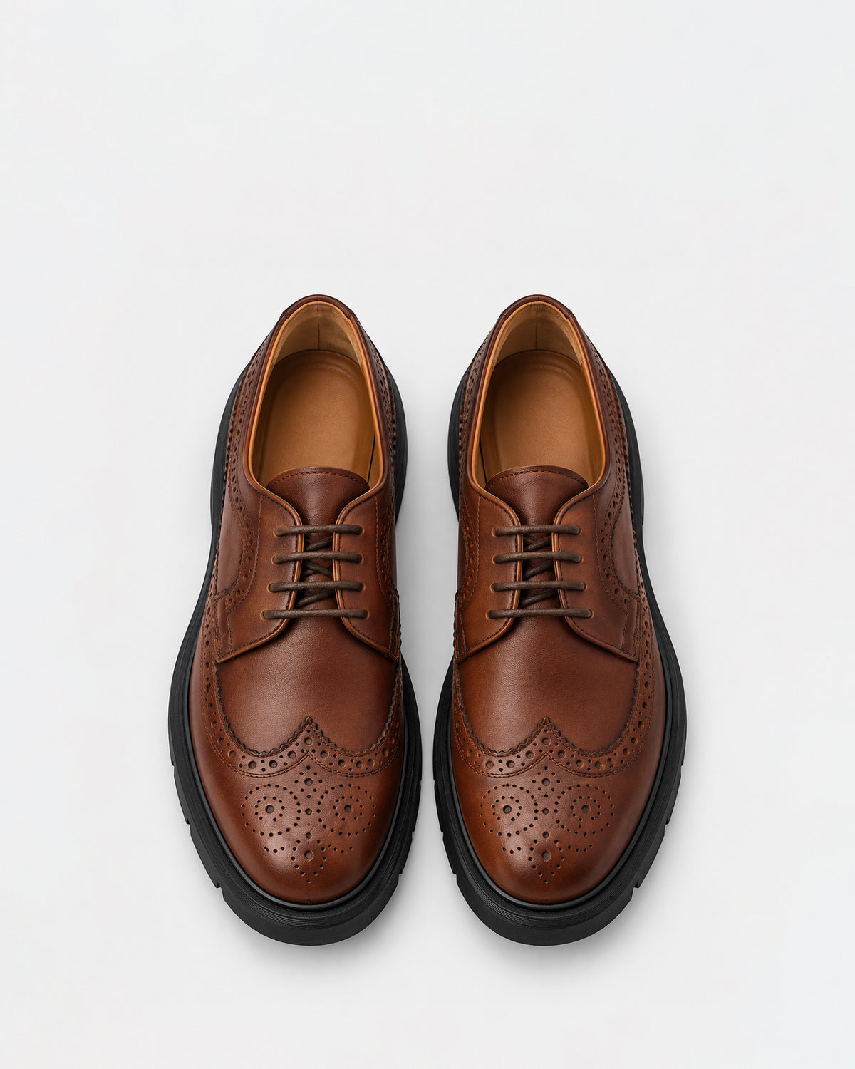 Lotfy Men's Leather Brogue Shoe 97051-103002 Havan