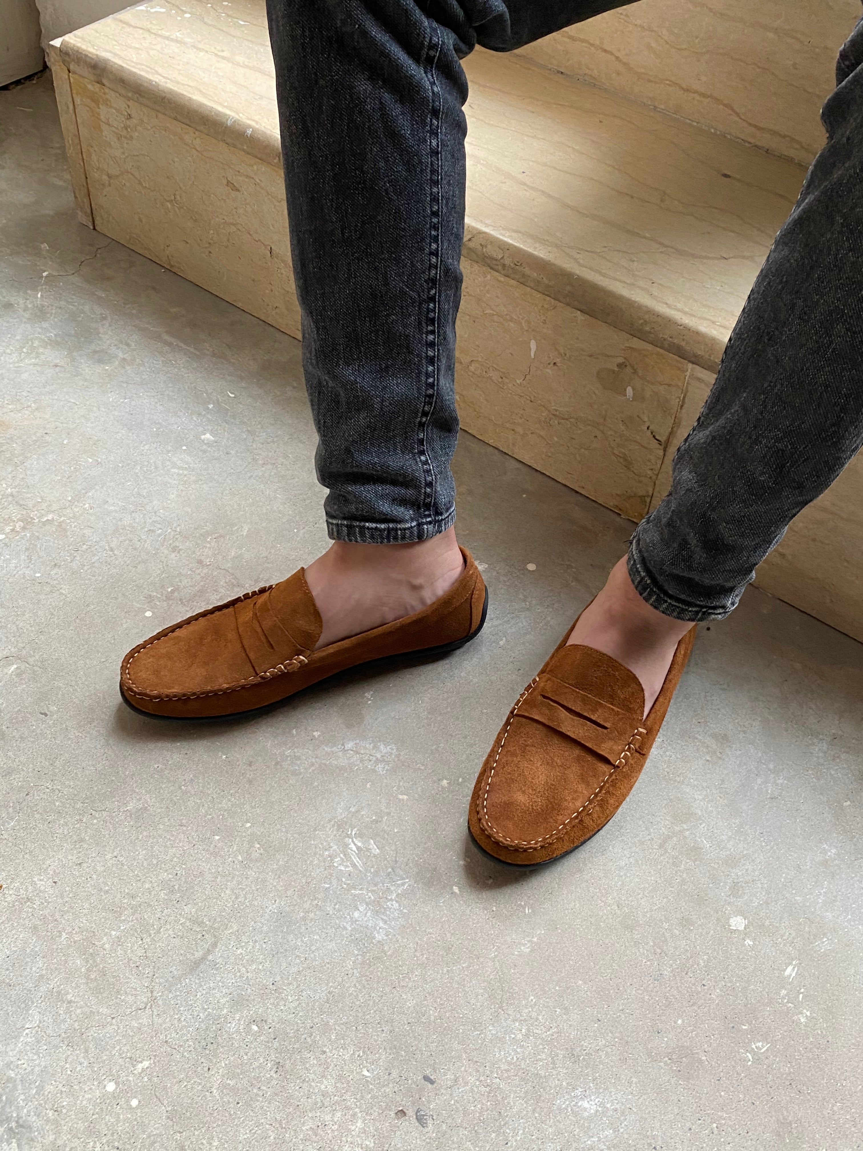 Heritage Flat Loafers For Men -277