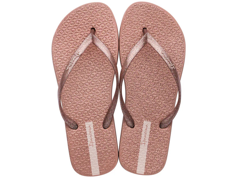 Ipanema women's sandals in pink glitter
