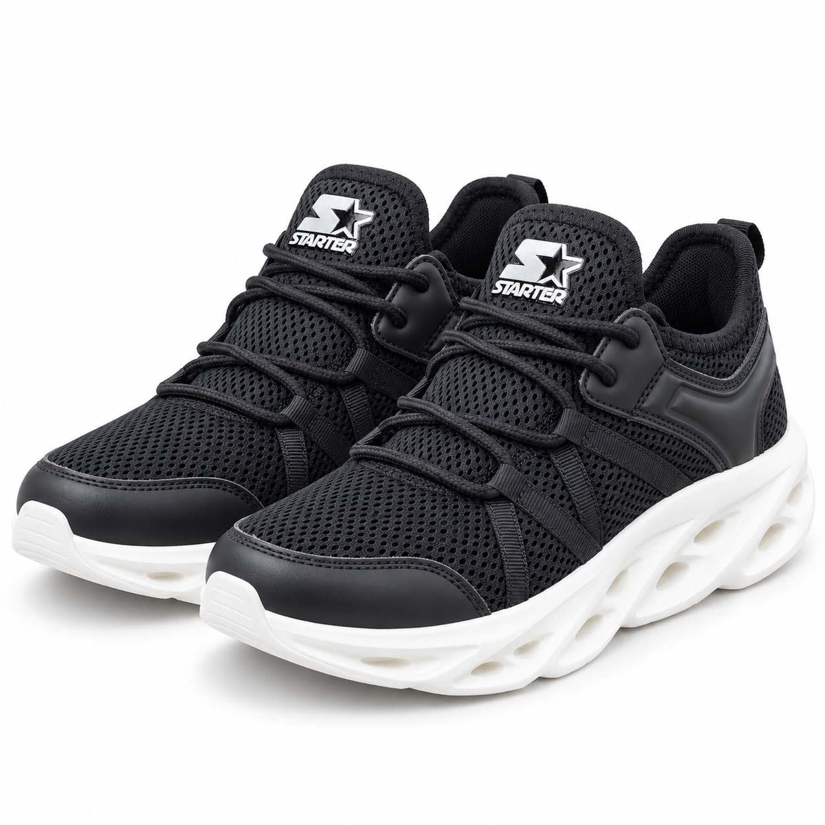Lotfy men's chunky sneakers in black, 43351-426012